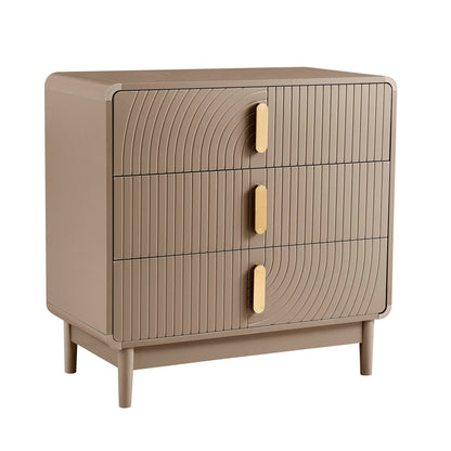 Marnie 3 Drawer Chest - Taupe - DUSK