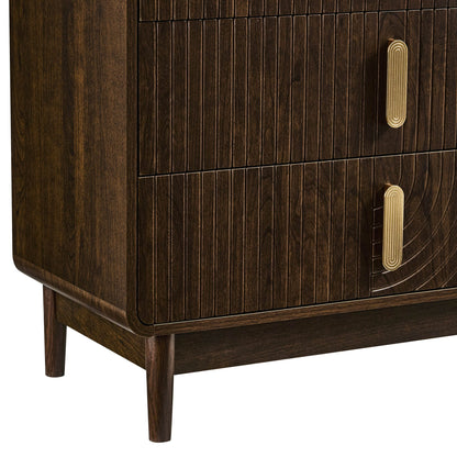 Marnie 3 Drawer Chest - Walnut - DUSK