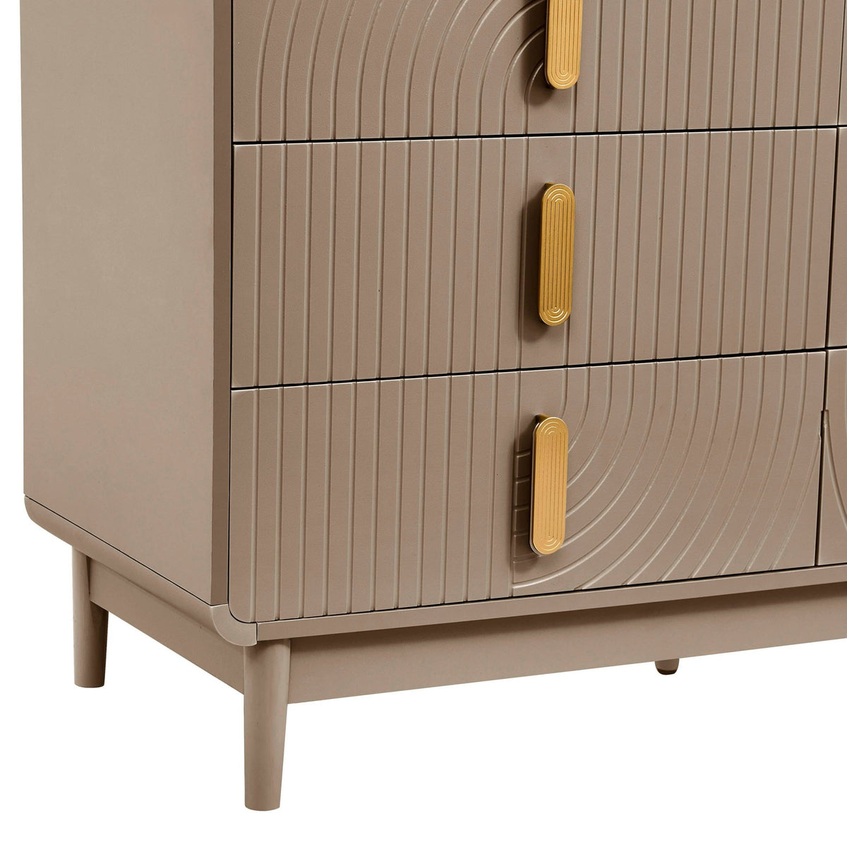 Marnie 6 Drawer Chest - Taupe - DUSK