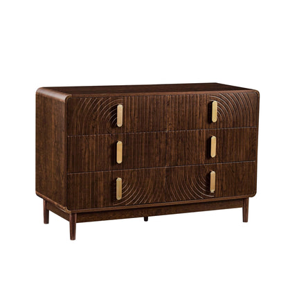 Marnie 6 Drawer Chest - Walnut - DUSK