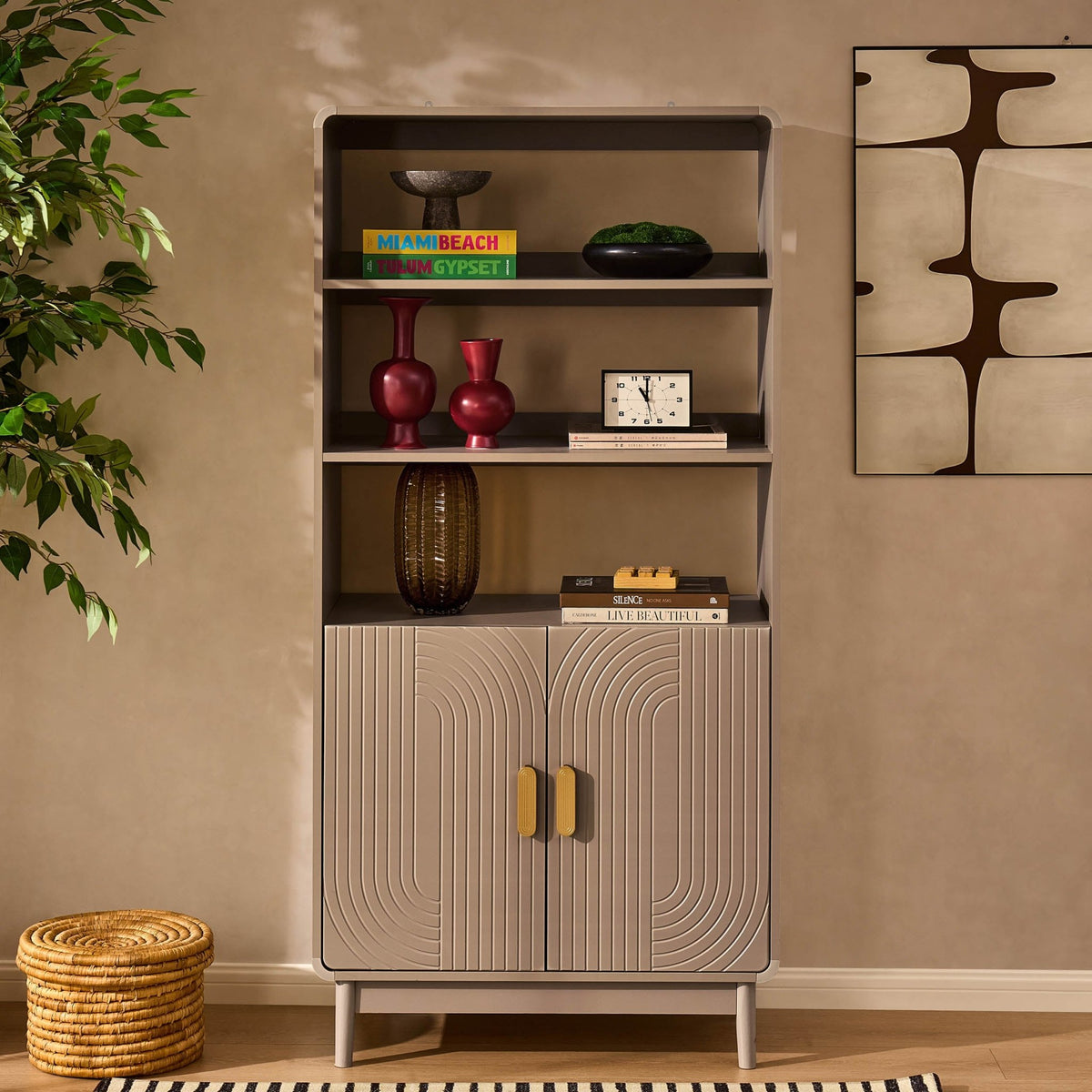 Marnie Bookshelf - Taupe - DUSK