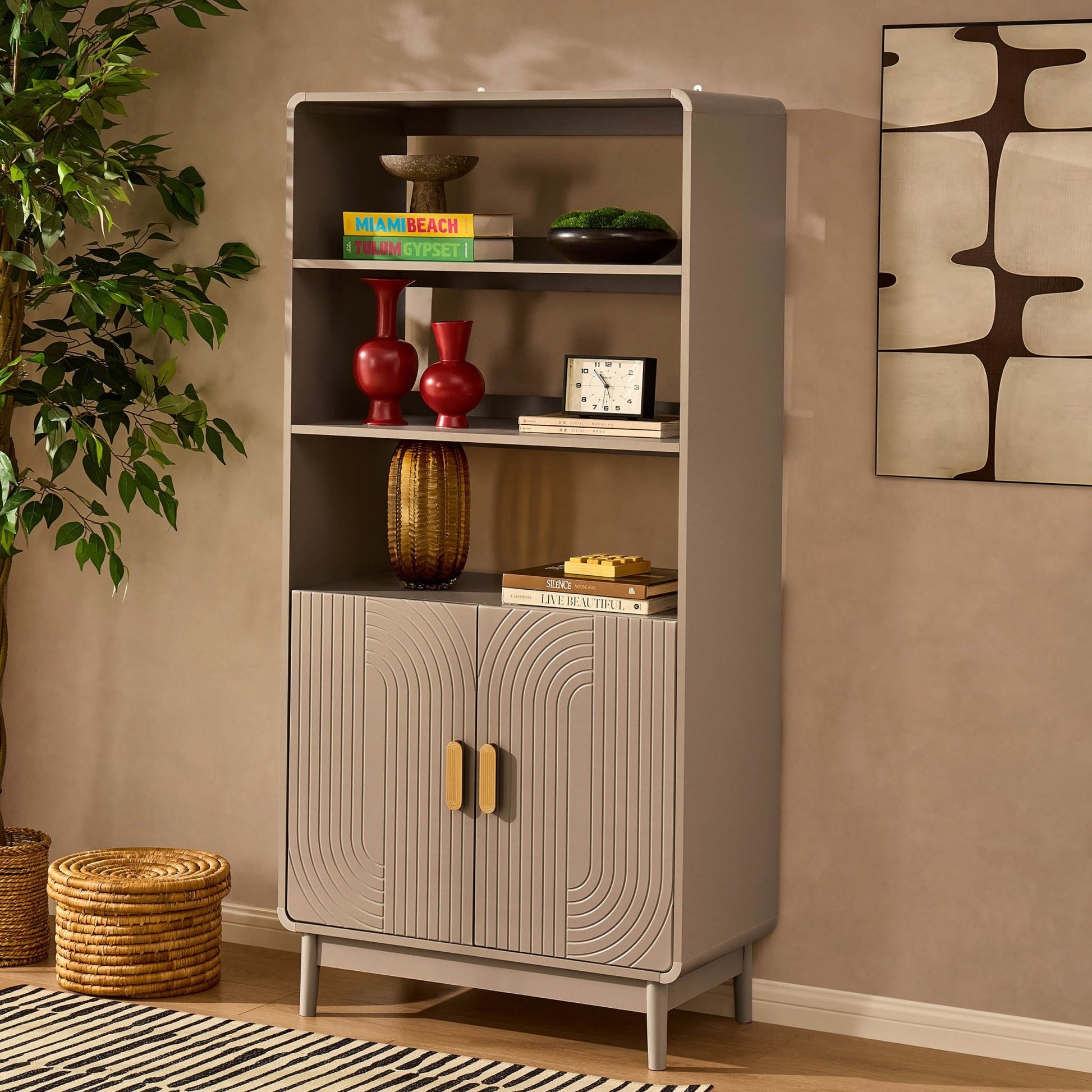 Marnie Bookshelf - Taupe - DUSK