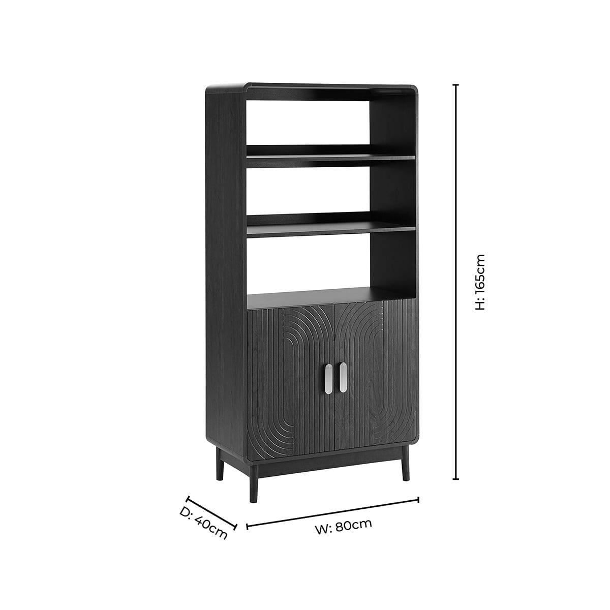 Marnie Bookshelf - Walnut - DUSK