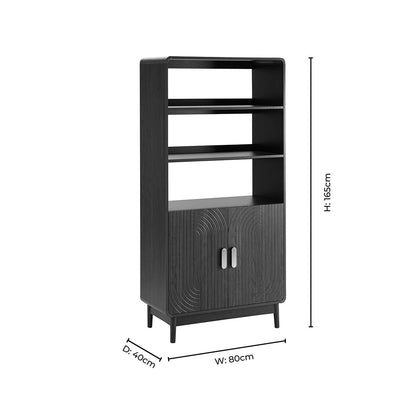 Marnie Bookshelf - Walnut - DUSK