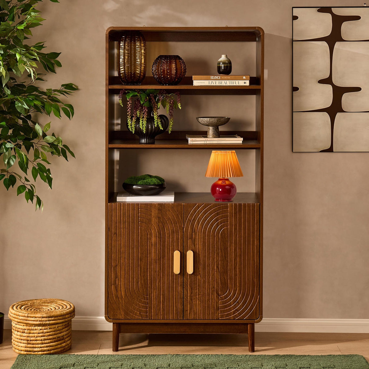 Marnie Bookshelf - Walnut - DUSK