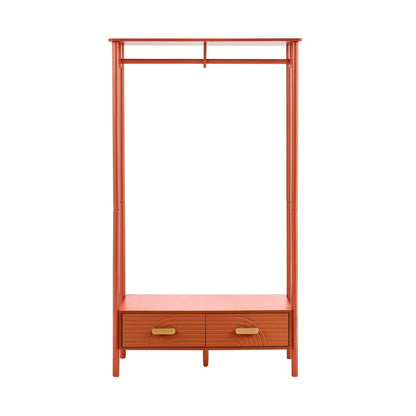 Marnie Clothes Rail - Burnt Orange - DUSK