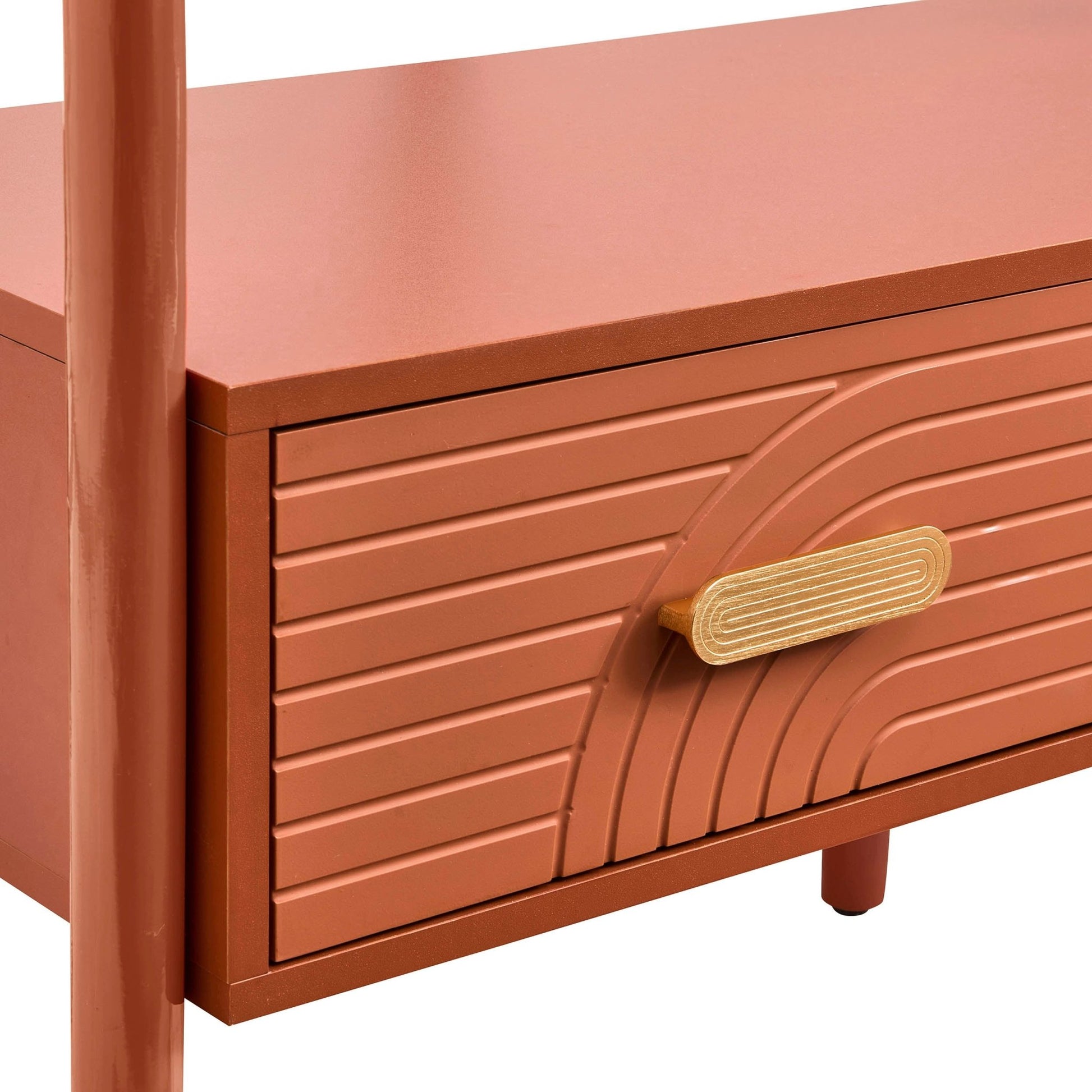 Marnie Clothes Rail - Burnt Orange - DUSK