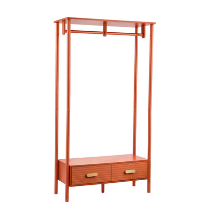 Marnie Clothes Rail - Burnt Orange - DUSK