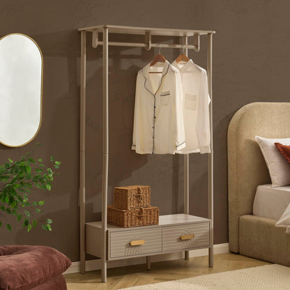 Marnie Clothes Rail - Taupe - DUSK