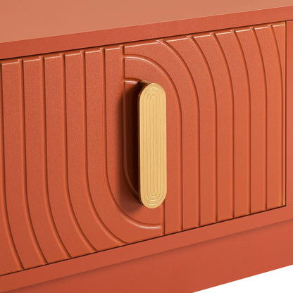 Marnie Coffee Table - Burnt Orange - DUSK