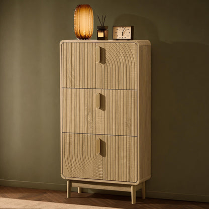 Marnie Shoe Storage - Light Wood - DUSK