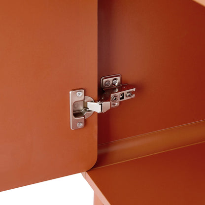 Marnie Small Bookcase - Burnt Orange - DUSK