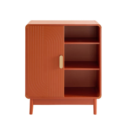 Marnie Small Bookcase - Burnt Orange - DUSK