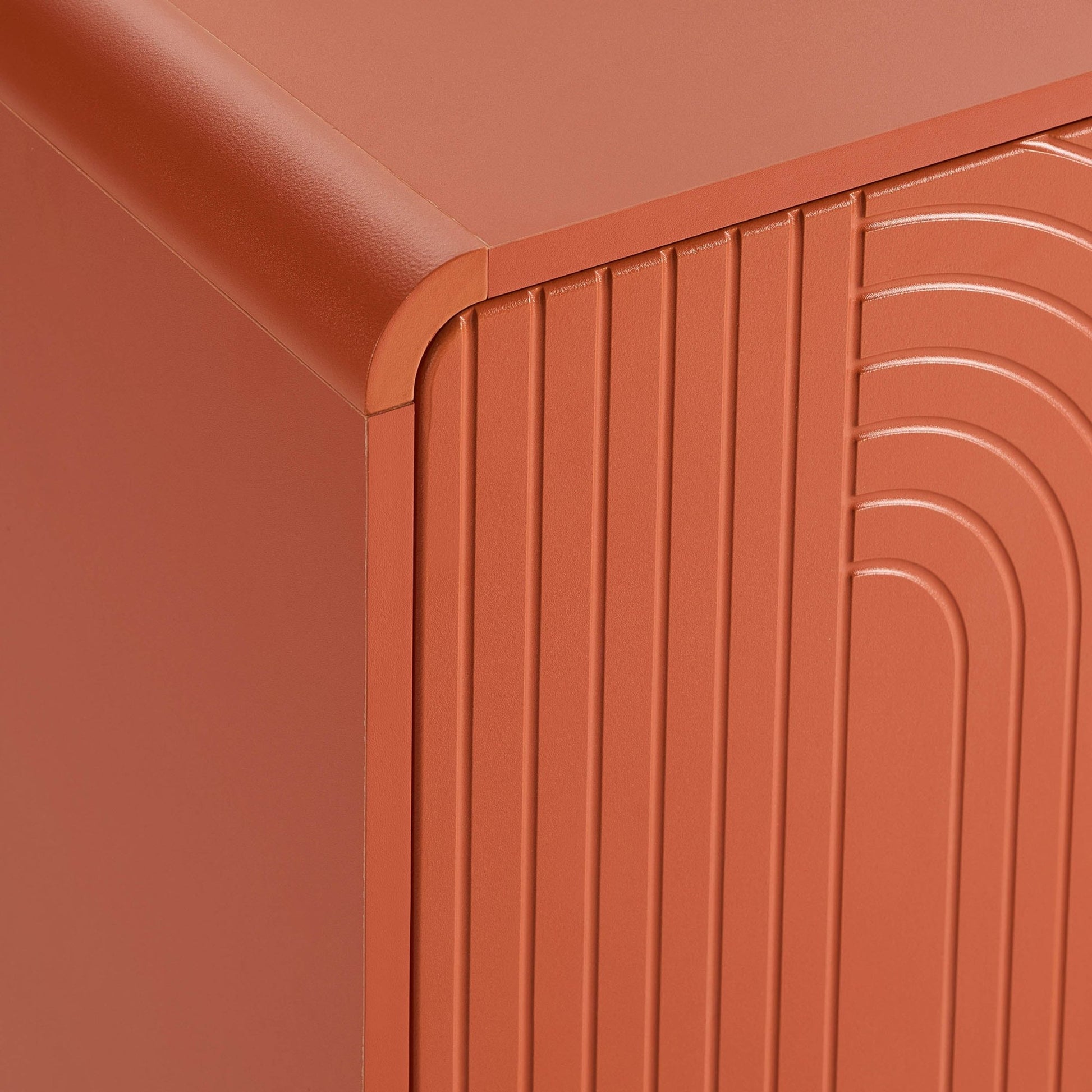 Marnie Small Bookcase - Burnt Orange - DUSK