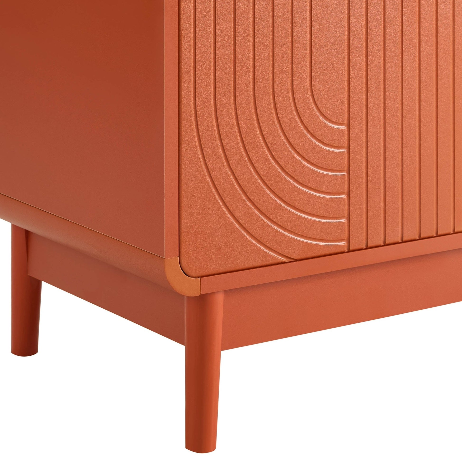 Marnie Small Bookcase - Burnt Orange - DUSK