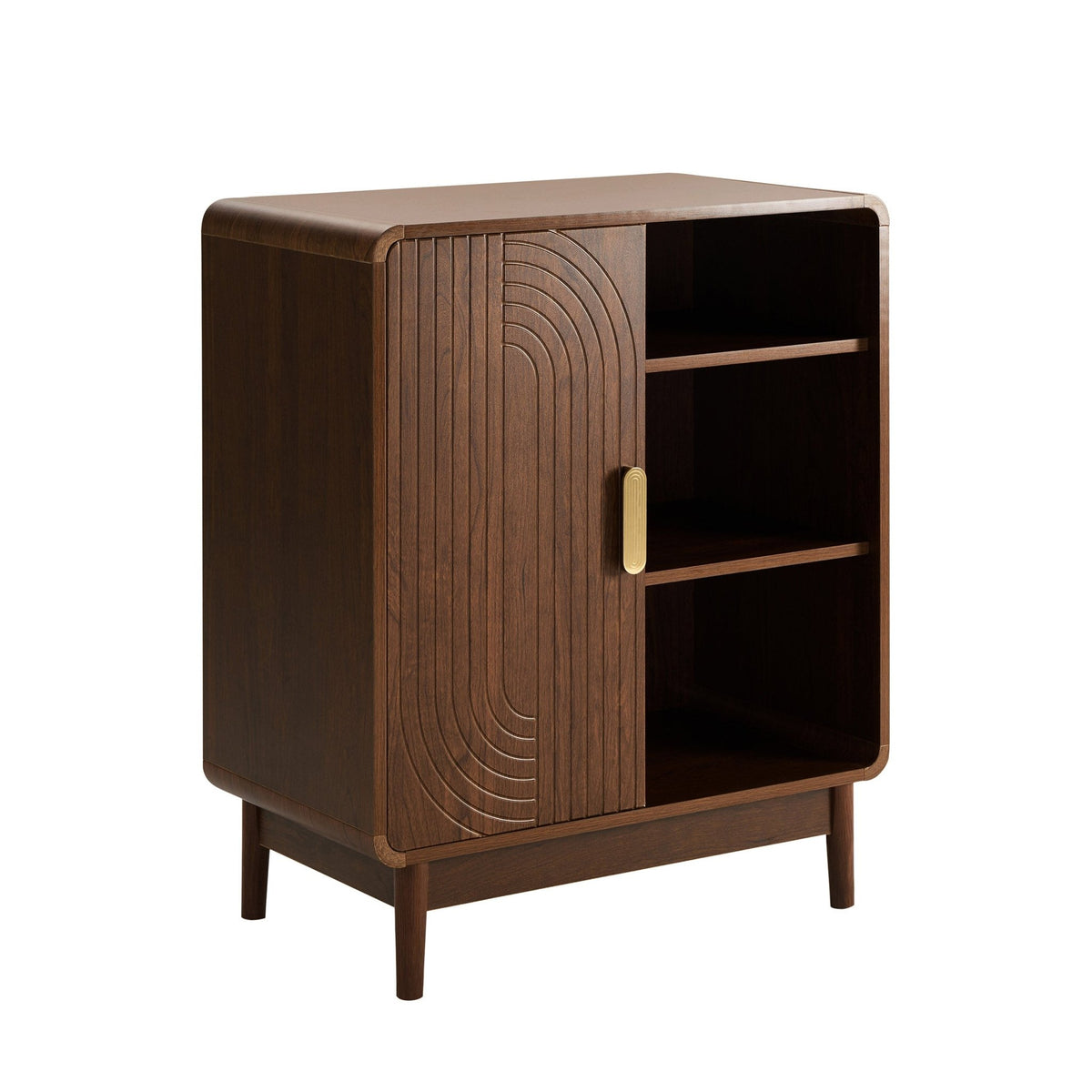 Marnie Small Bookcase - Walnut - DUSK