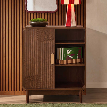 Marnie Small Bookcase - Walnut - DUSK