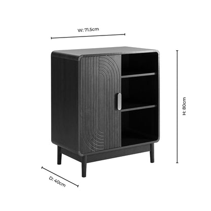 Marnie Small Bookcase - Walnut - DUSK