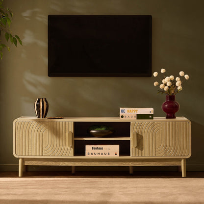 Marnie Tv Unit for TVs up to 60" - Light Wood - DUSK