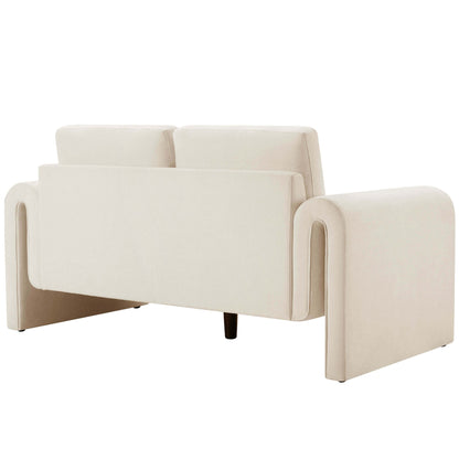 Marseille 2 Seater Sofa - Chenille Ivory - DUSK