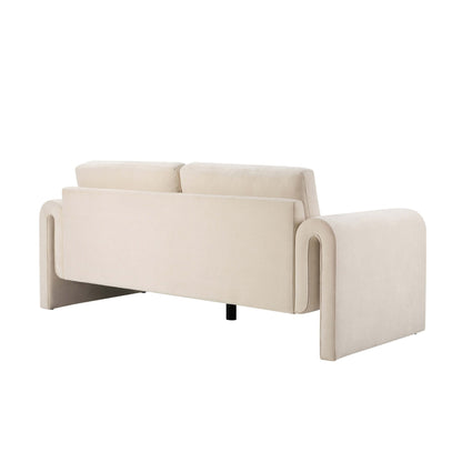 Marseille 3 Seater Sofa - Chenille Ivory - DUSK
