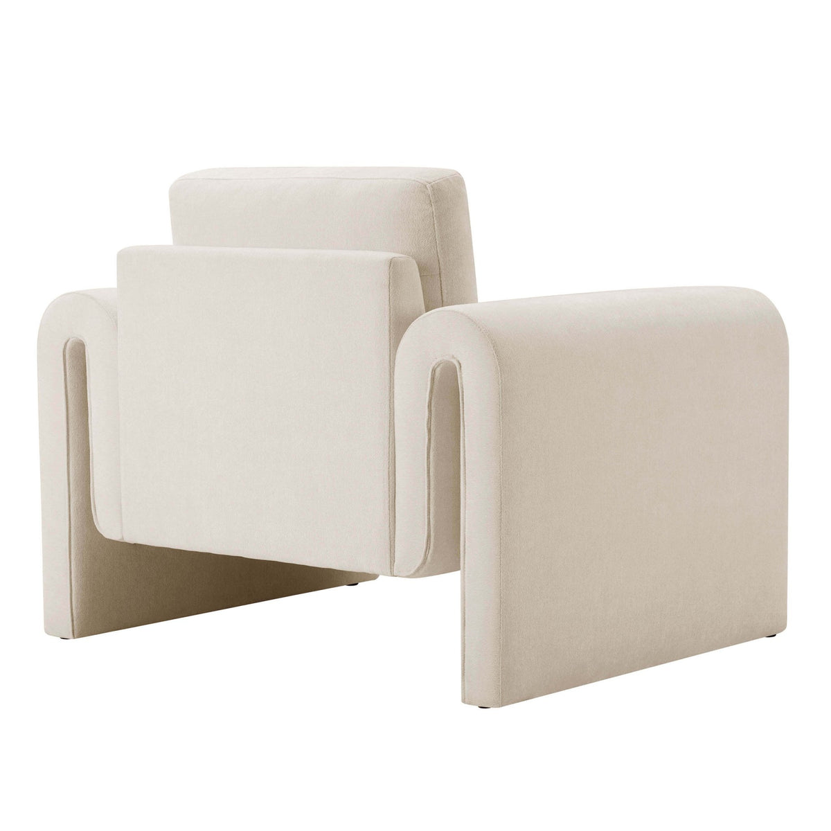Marseille Armchair - Chenille Ivory - DUSK