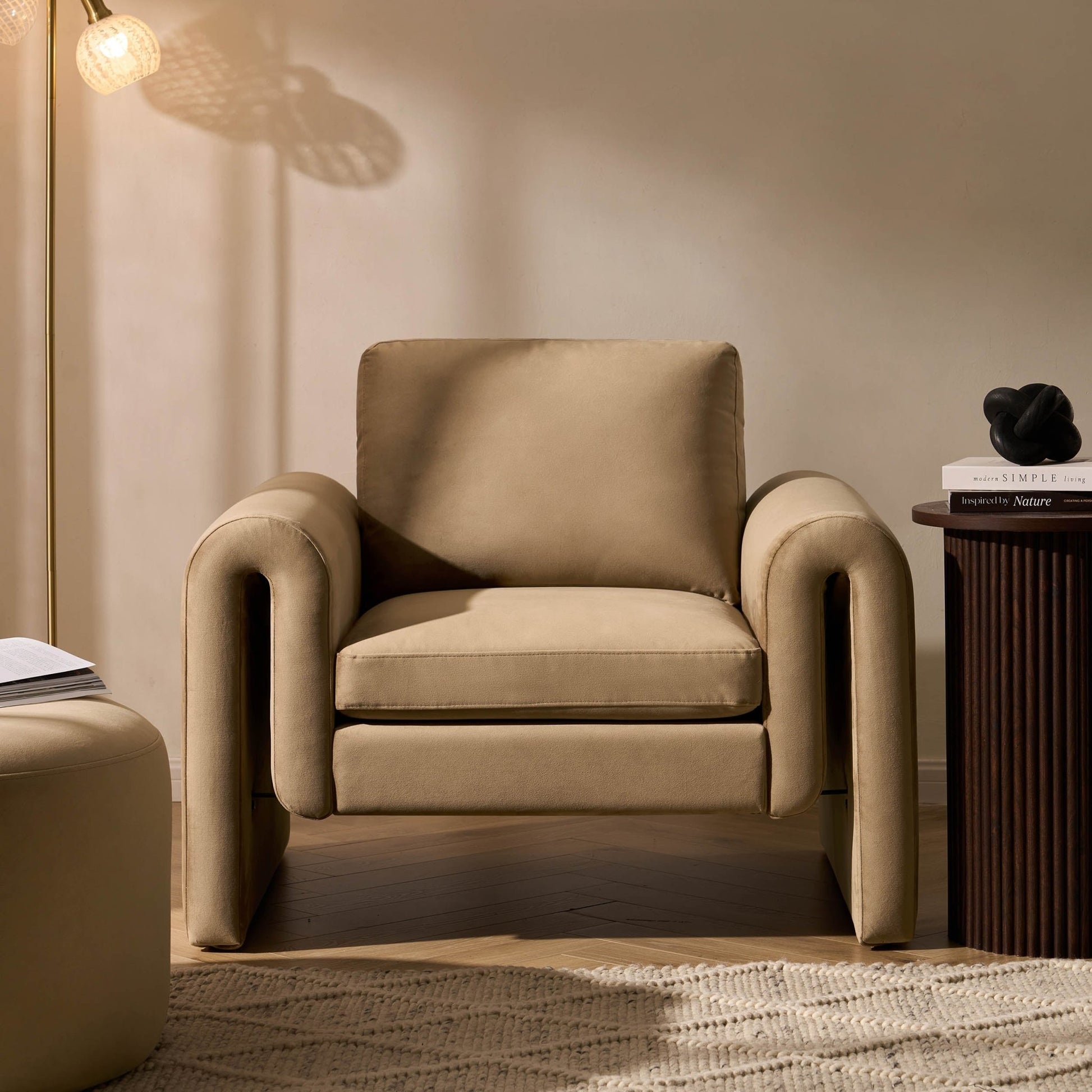 Marseille Armchair - Latte - DUSK
