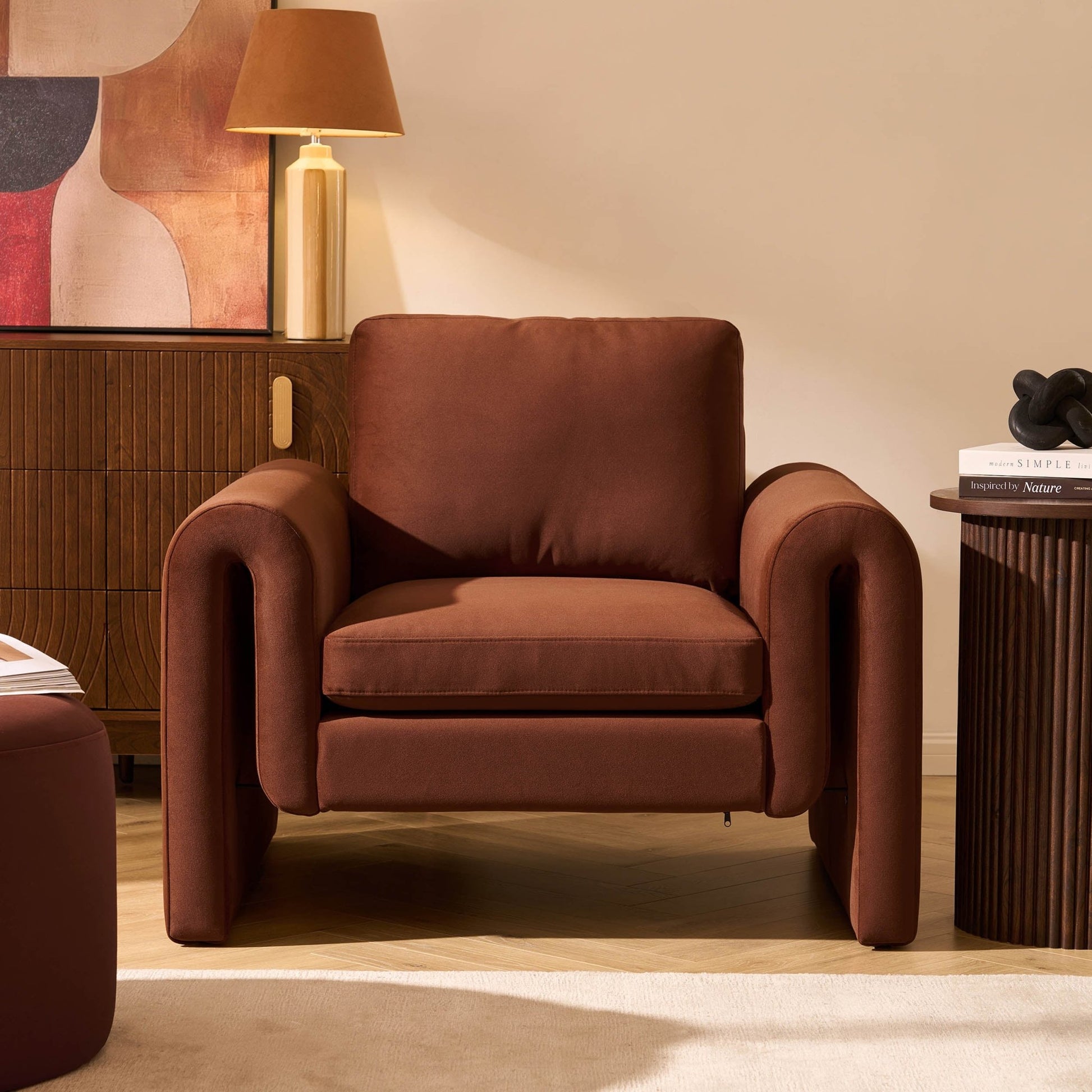 Marseille Armchair - Terracotta - DUSK