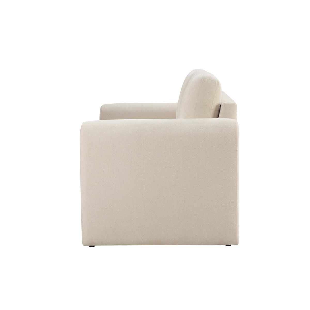 Marseille Compact 2 Seater Sofa - Chenille Ivory - DUSK