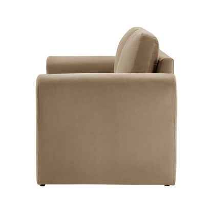 Marseille Compact 2 Seater Sofa - Latte - DUSK