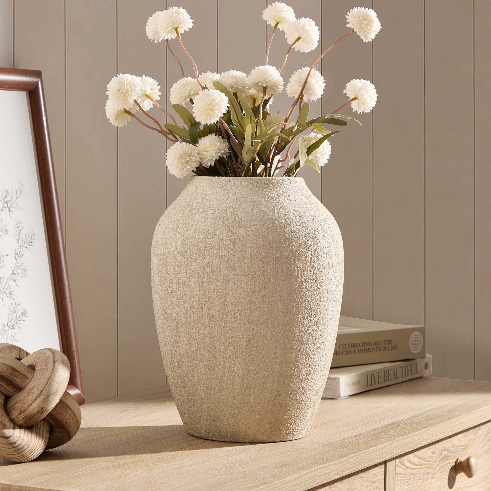 Martha Rustic Vase - Natural - DUSK
