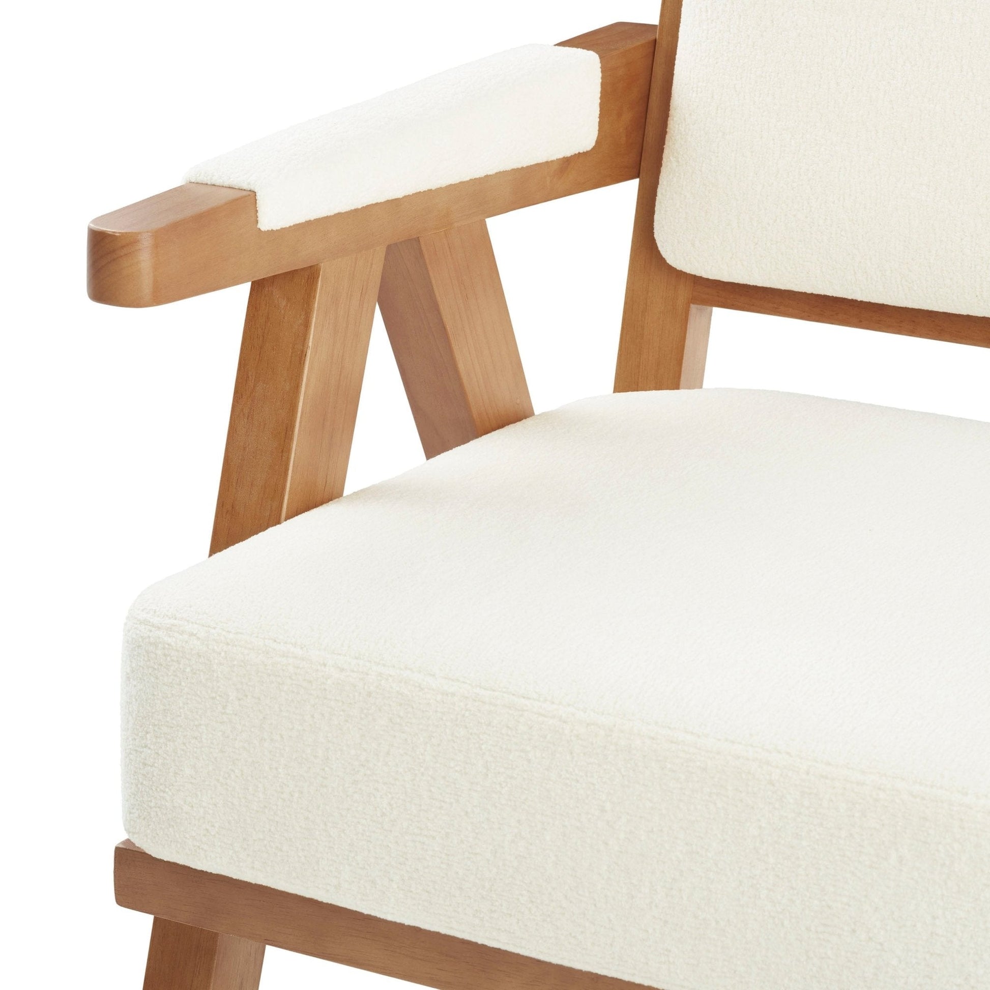 Matilda Accent Chair - Boucle Ivory - DUSK