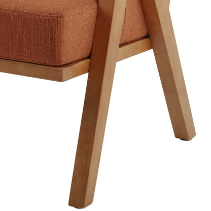 Matilda Accent Chair - Burnt Orange - DUSK