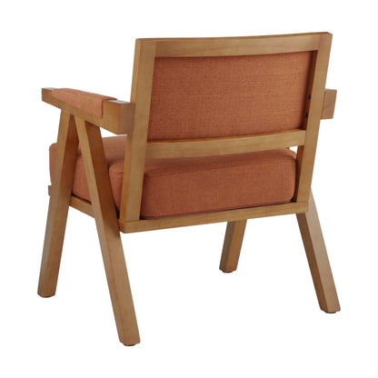 Matilda Accent Chair - Burnt Orange - DUSK