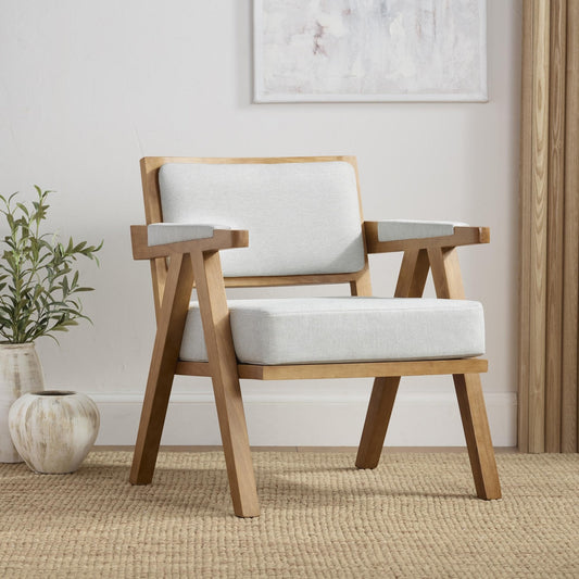 Matilda Accent Chair - Natural Stripe - DUSK