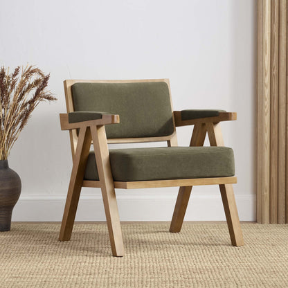 Matilda Accent Chair - Olive - DUSK