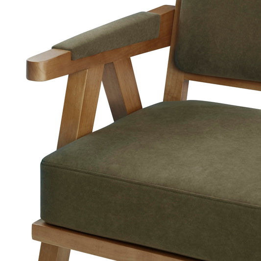 Matilda Accent Chair - Olive - DUSK