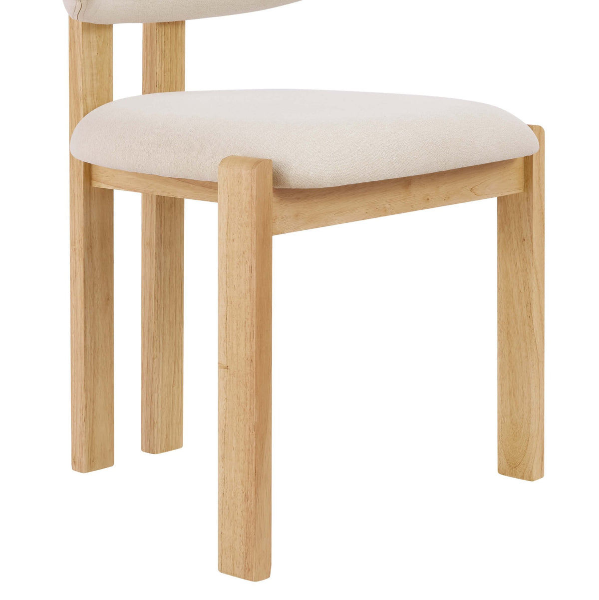 Matty Set of 2 Dining Chairs - Cream Linen - DUSK