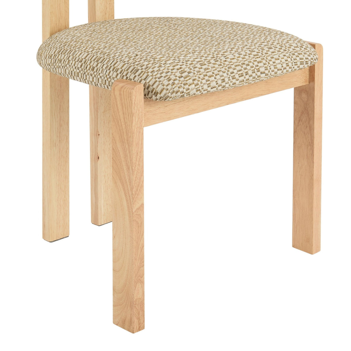 Matty Set of 2 Dining Chairs - Geo Mustard - DUSK