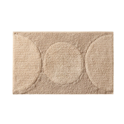 Maui Geo Circle Bath Mat - Natural - DUSK
