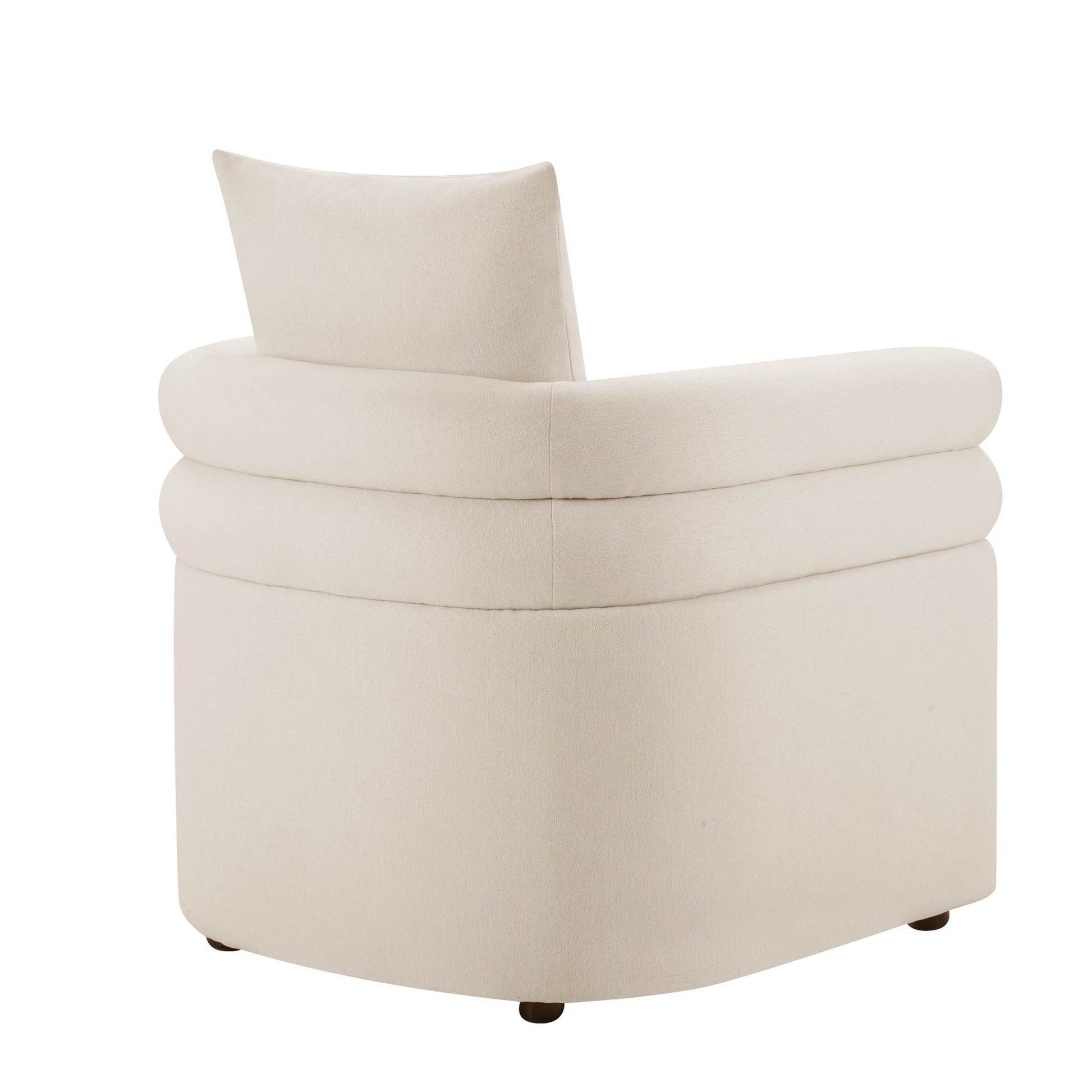 Maya Accent Chair - Cream Linen - DUSK