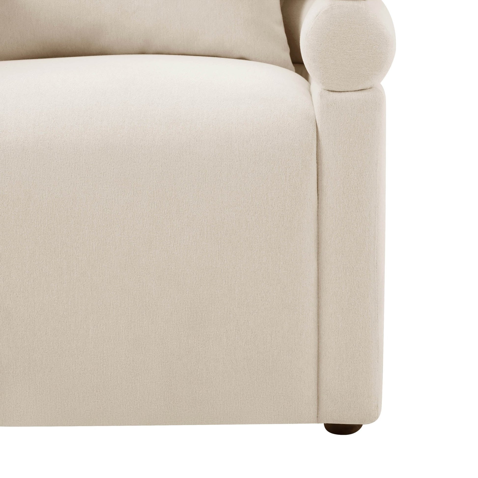 Maya Accent Chair - Cream Linen - DUSK