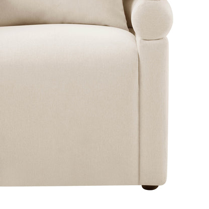 Maya Accent Chair - Cream Linen - DUSK