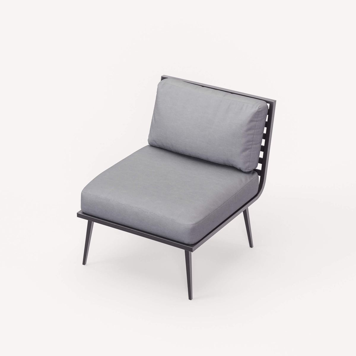 Mayfair Outdoor 8 Seater Corner Lounge Set with Fire Pit and Bench - Grey - DUSK