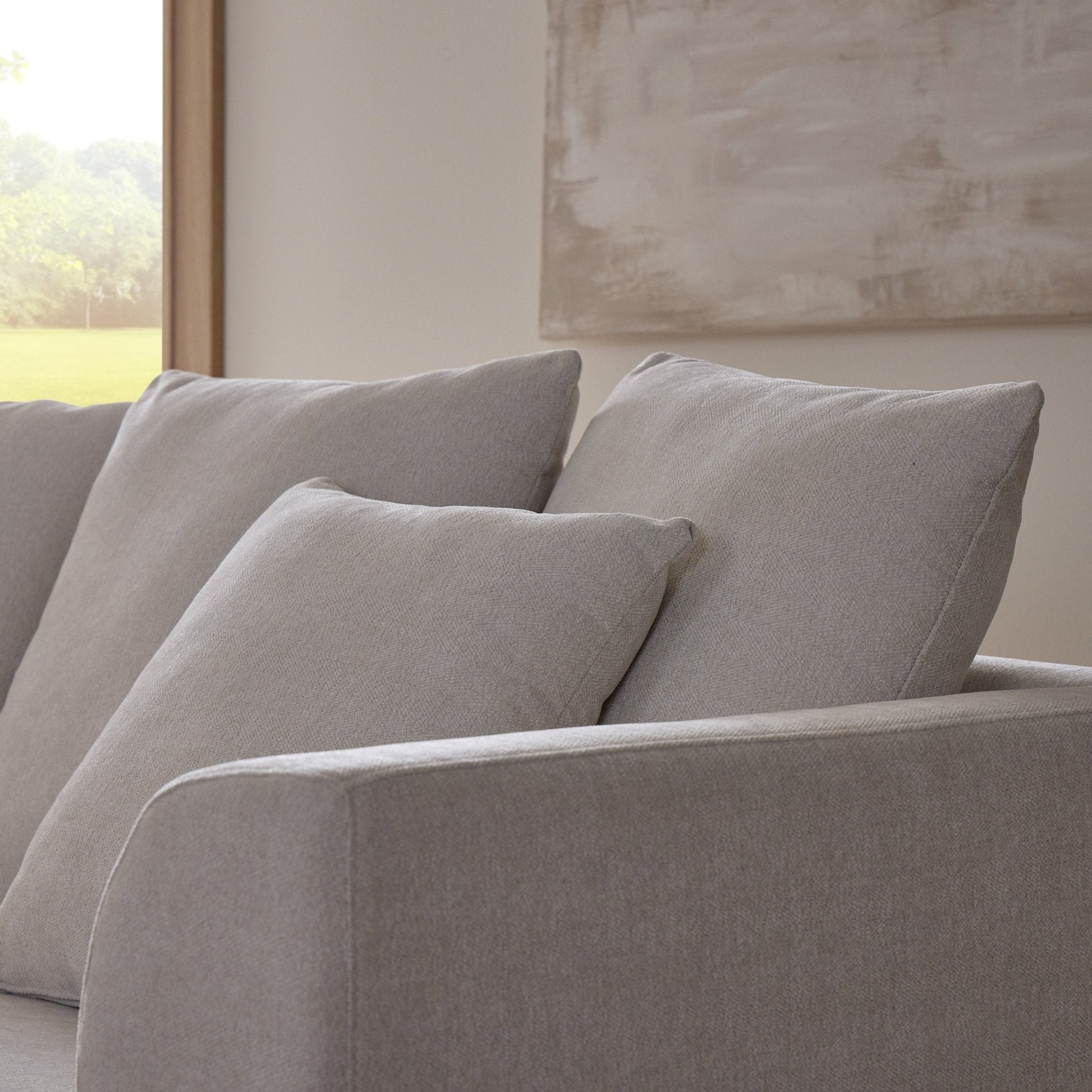 Melbourne 3 Seater Sofa - Ivory - DUSK