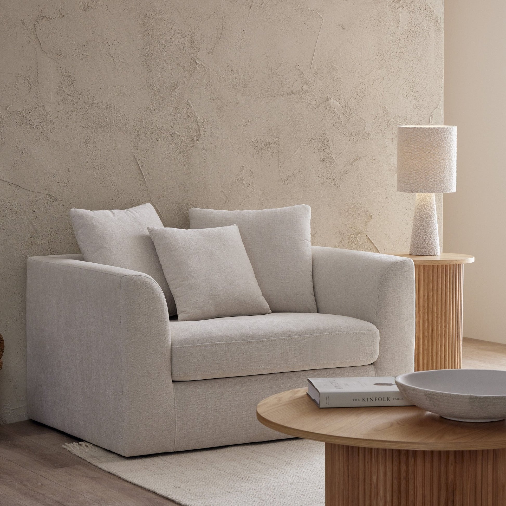 Melbourne Loveseat - Ivory - DUSK