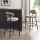 Mia Set of 2 Barstool - Taupe Boucle - DUSK