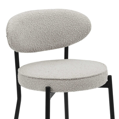 Mia Set of 2 Barstool - Taupe Boucle - DUSK