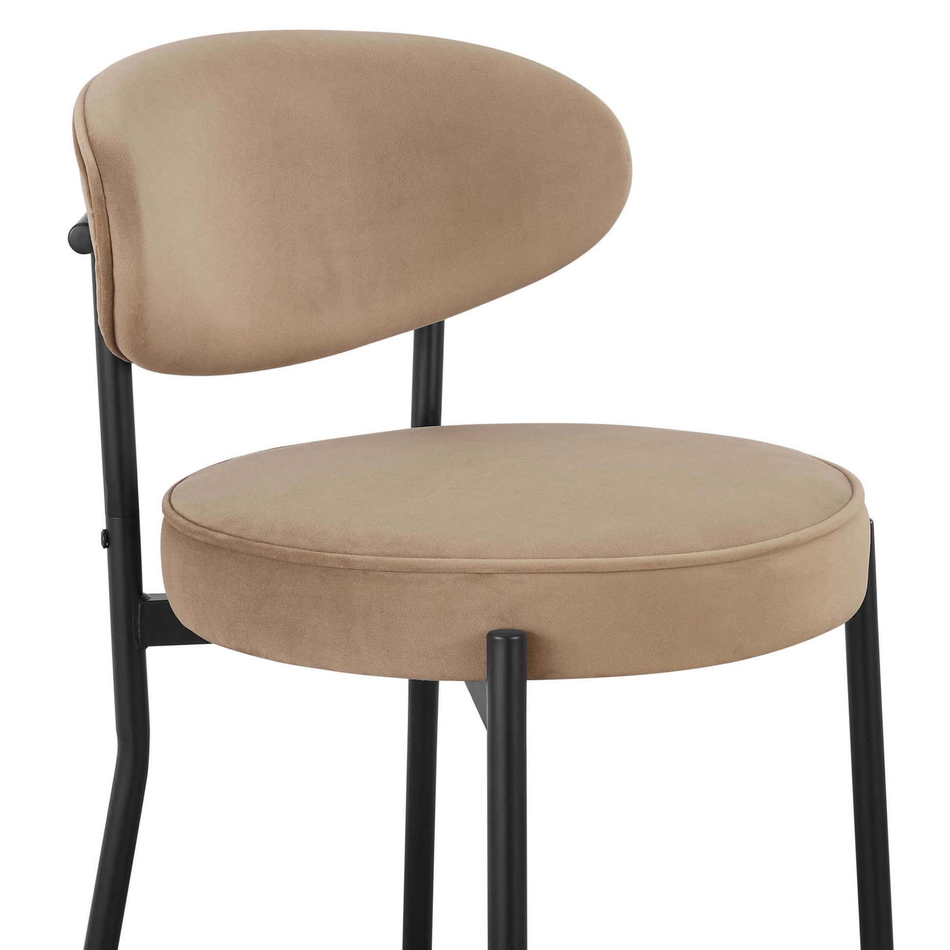 Mia Set of 2 Barstools - Latte - DUSK