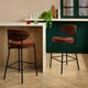 Mia Set of 2 Barstools - Terracotta - DUSK